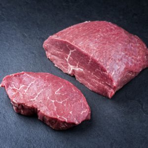 2 Portionen á 2 Hüftsteaks, Paketgewicht ca. 1,0-1,6kg; 31,50€/kg