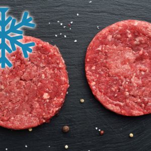 Burger – Pattie – Paket, insgesamt 8 Patties, ca. 1,0-1,9kg, eingefroren; 19,50€/kg